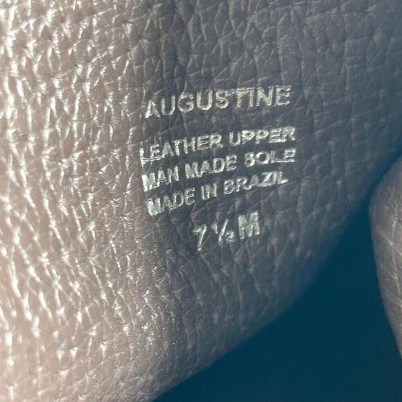 Matisse Augustine Mules US 7.5 M Brown Ruched Leather Vamp Slip-On Shoes - Picture 10 of 10